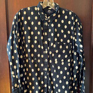 Madewell Ikat button down shirt